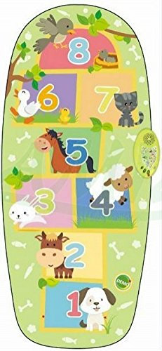 BSD Twister Spielmatte Tiere Hopscotch - Grün