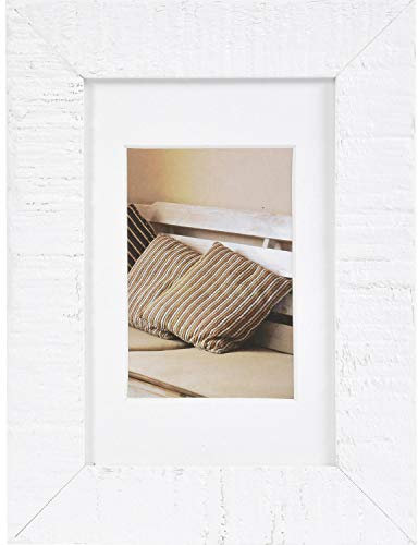 Henzo Driftwood Bilderrahmen, Holz, weiss, 10x15 cm