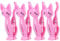 4 Wäscheklammern Tasche Clips Cute Cartoon Katze Wäscheklammern Strand Handtücher Verschlußclips Haushalt – Pink