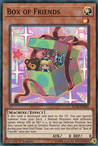 Yu-Gi-Oh! - Box of Friends - AC18-EN002 - Adventskalender 2018-1st Edition - Super Rare