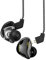 Yinyoo Wired Earbuds Earphones, 1DD HiFi Bass Sound in Ear Monitor Headphones, CCZ Coffee-Bean in-Ear Earphones Wired with Mic for Laptop, Detachable Cable for Smartphones/PC/Tablet (With mic, Black)