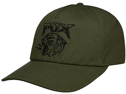 Fox Torrero Cap Basecap Baseballcap Snapback Curved Brim (One Size - Oliv)