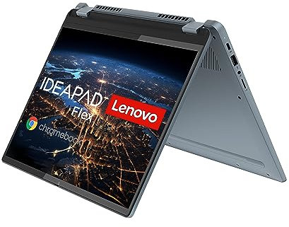 Lenovo Chromebook IdeaPad Flex 5i Convertible | 14 Full HD Touch Display | Intel Core i3-1215U | 8GB RAM | 128GB SSD | Intel UHD Grafik | Chrome OS | QWERTZ | blau | 3 Monate Premium Care