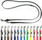 Biothane Hundeleine kleine Hunde/große Hunde verstellbar 2m / 2,40m / 2,80m / 3,50m / 5m SILBERNER Haken 9mm / 13m,m / 16mm (5m X 16mm, Schwarz)