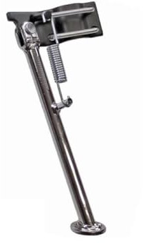 Chrom-Seitenständer passend für Hercules Prima 2 3 4 5 6 SX M MF MP HR G3 – Robuste Unterstützung & Eleganter Look