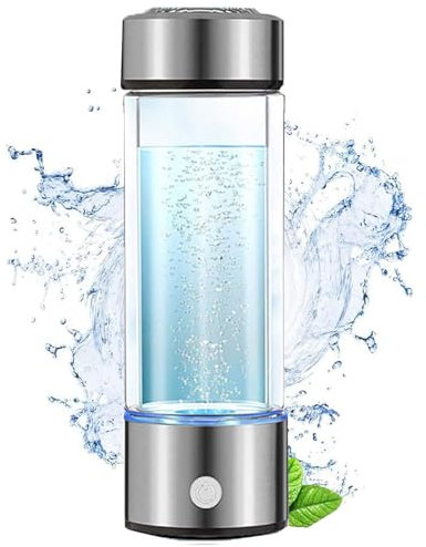 Xrten Botella de Agua de Hidrógeno, Generador de Agua de Hidrógeno, Máquina Ionizadora de Agua Portátil, para Casa, Oficina, Viaje