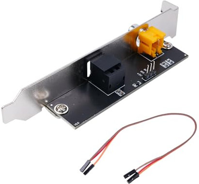 Sarini Adaptador de Salida de Audio Digital Coaxial para PC a Soporte de Cable de Placa de Salida convertidor DAC de Audio Spdif