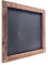 Woodkings Bilderrahmen Sumatra 36x36cm | Altholz Rahmen für Bildergröße 30x30 | rustikale Wanddeko Wohnzimmer Flur | rustikal ohne Glas mit Kreidetafel