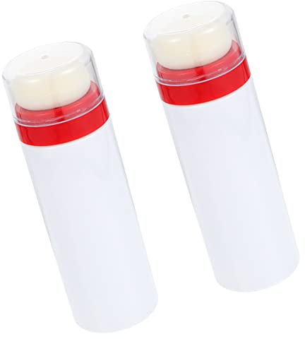 KOCKSHION 2stücke Teiliges Babypuder Behälter Mit Puderquaste Handliche Körperpuder Aufbewahrungsbox Aus Sicherem Material Kompakt Leicht Und Komfortabel Für Junge Mädchen Und Neugeborene