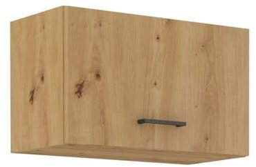 CUISINIER Modena High Cooker Hood Cabinet 60 cm Artisan Oak and Matt Black