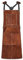 VEVOR Delantal de Trabajo de Soldadura de Cuero, de Piel de Vacuno, Ignífugo, Resistente al Calor, con 6 Bolsillos para Herramientas para Carpintería, Jardinería y Barbacoa, 610 x 914 x 1 mm