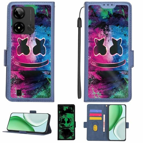 Aroepurt hülle Kompatibel Für Cloud Mobile Stratus C8 Prime Hülle Case Handyhülle Schutzhülle [Mit 9H Härte HD Schutzfolie][RFID-Blockierung][Dunkler Leuchteffekt] LPT-BQ