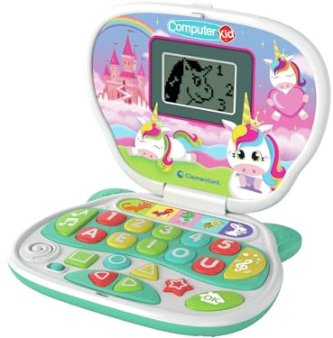Clementoni Computer educativo unicorno con 10 attività