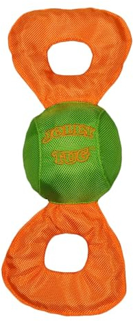 Jolly Pets Jolly Tug Hundespielzeug zum Ziehen und Quietschen, extra groß