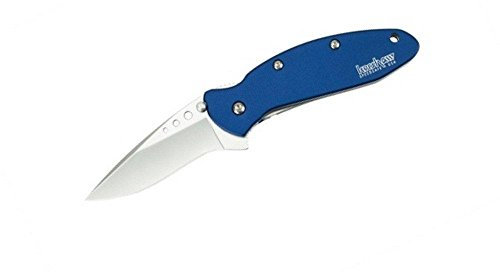 Kershaw Scallion Folder, Navy Blue Handle