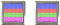 kalb Material für Möbel LED RGB Vitrinenbeleuchtung Quadratisch 5.2cm x 5.2cm Glasbodenbeleuchtung Möbelleuchte Schrankleuchte 2Watt SET, Auswahl:2er SET, Form:Quadratisch