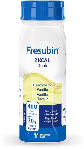 Fresenius Kabi Fresubin 2 kcal Drink Vanille Trinkflasche, 24 x 200 ml