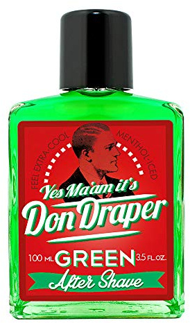 Don Draper Green Aftershave, 100ml