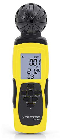 TROTEC Ozonmessgerät OZ-ONE Ozon-Messwertanzeige in ppm oder µg/m³ geringe Querempfindlichkeit zu VOCs Ozon-Nullabgleich-Funktion Inklusive Kalibrierzertifikat
