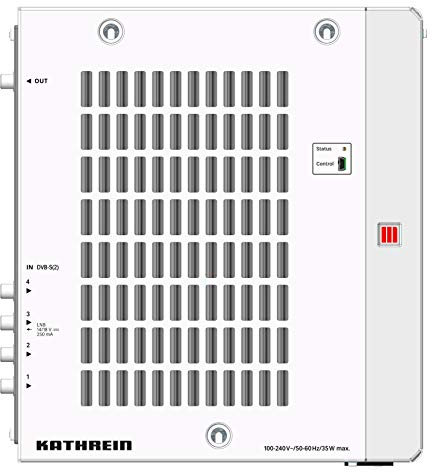 Kathrein UFO 80 8-fach DVB-S(2)/C Kopfstelle, Wandmontage, Metall, TV-Kopfstelle
