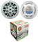 2 Haut-parleurs 2 Voies Compatible Pyle PLMR52 5.25 13,00 cm 130 mm diamètre 75 Watts rms 150 Watts Max étanche Interne Externe Blanc, par Paire