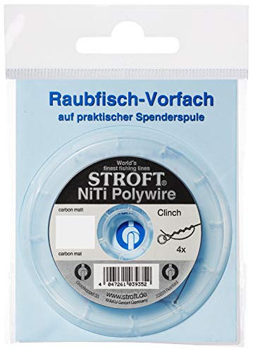 STROFT WAKU Vorfachschnur NiTi Polywire 2m, 0.25mm 4.90Kg