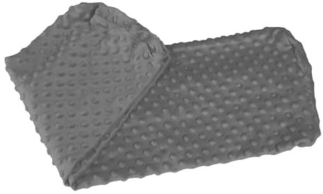 Bezug für Bettkantenschutz für Kinderbetten 90 cm - Schutz für Bettrahmen Baby Bett rausfallschutz boxspringbett bettgitter Kantenschutz Kinder Babybett Grau