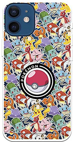 iPhone 12 Mini Official Pokémon Pattern Sticker Poke Ball Case Choose Your Like Design for Your iPhone 12 Mini