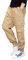 NATUST Jungen Cargohose Kinder Freizeithose Jogginghose Jungs Cargo Hose mit Elastischem Bund Khaki 170/176