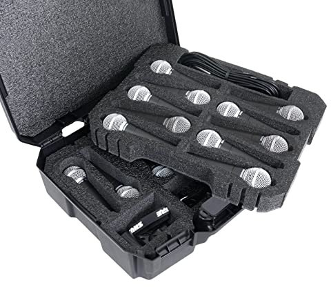 Case Club Case Fits Shure SM58 Microphones