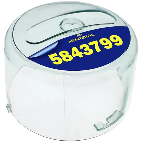 Tapa Picadora con Código Original 5843799 para Moulinex La Moulinette D56 R68 AD56 AD564 AD5647 TR68 AR68 AR684 AR6845 A10D03 TMA013 - Garantía de 10 Años - MONTERAL