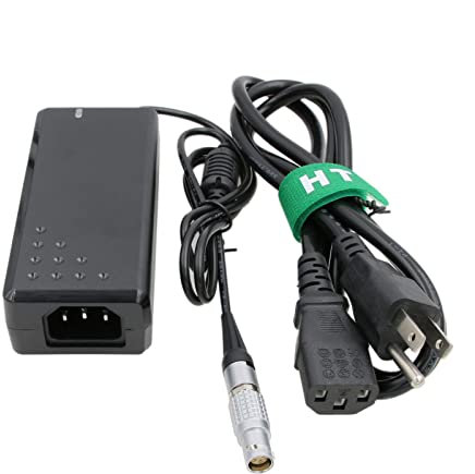HangTon Netzteiladapter für DJI Übertragung Video Bild Transmitter High Bright Remote Monitor 6 Pin Buchse 12V 36W AC DC