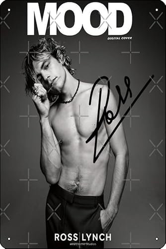 Copy of HQ The Driver Era Ross Lynch Poster, Metall-Blechschild, 30,5 x 20,3 cm, lustiges Männerhöhle, Zuhause, Büro, Bar, Dekoration