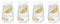 Cheers! Highball Glass, Set of 4