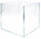 VIALIA Würfel Aquarium aus Weißglas 30x30x30 cm, 27 Liter, Glasbecken für Fische und Wasserpflanzen, Aquarium Becken stoßfest