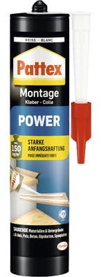 14er-Set Montagekleber 450g Zubehör für Wandpaneele Desiwa Holzoptik Weiß