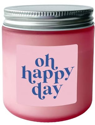 Grafik Werkstatt Gute Laune Kerze | lieblicher Blütenduft | oh happy day