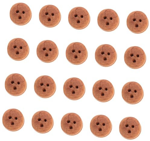 PHENOFICE Segelboot-zubehör – 20 Stück Seilrollen Aus Holz – Vielseitige Materialien Zur Spielzeugherstellung