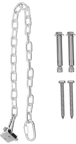 BCOATH Stainless Steel Swing Hooks Heavy Duty Hinges for Hanging Hooks Swing Hanging Chain Kit