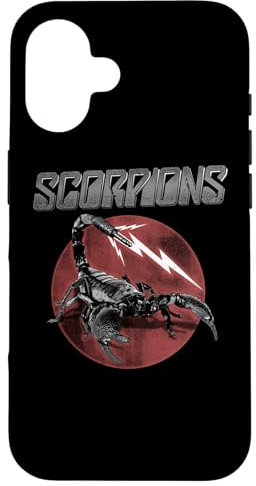 Offizieller Scorpions 7 Klinkenstecker, Schwarz Hülle für iPhone 16