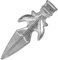 jojofuny Metal Gate Finials Fence Rail Decorative Fence Topper Finials for Garden Wall