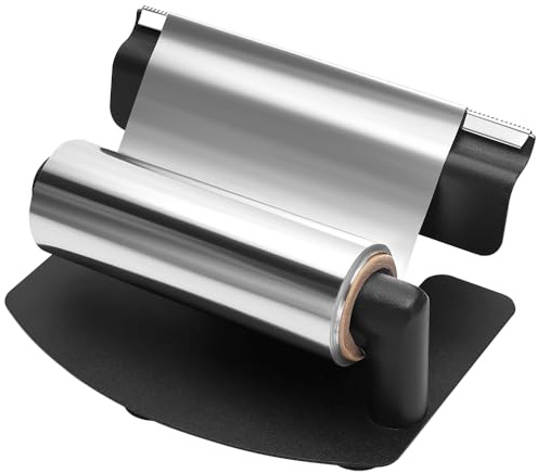 Distributeur de papier d'aluminium, outil de salon pour une coupe efficace de feuille d'aluminium et des applications de feuille de cheveux, outil de coupe de feuille d'argent pour salon de coiffure