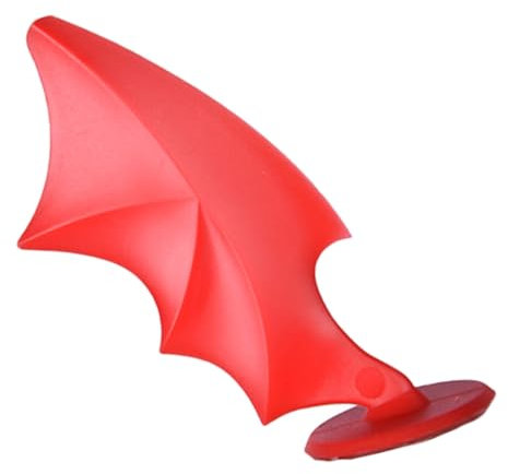 Illkjasfc Kreatives Selbstklebendes Skihelm Zubehör Mit Teufelsflügel Und Hörnern Geeignet Für Motorradfahrer