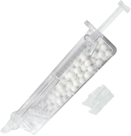 Raykce Speedloader 6mm Airsoft Universal Airsoft Speed Loader Zubehör - Kann bis zu 100 6-mm-BB-Kugeln Aufnehmen mit 5 Teilstriche, Schnelles und Sicheres Nachfüllen