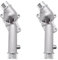 Termostato de refrigerante del motor 2 carcasas de termostato de aluminio for automóvil (compatibles con BMW E39 528I, años 1997 y 1998, 11531740478)
