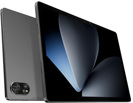 Blackview 12 Pulgadas Android 15 Tableta Mega2WiFi, 90 Hz 2K Tablet PC, 36GB RAM 256GB ROM/2TB TF, Procesador Octa-Core A733 de 2.0 GHz, WiFi 6/9000 mAh/IPS/16MP + 8MP/Bluetooth5.2/Widevine L1/GMS