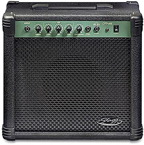 Stagg 25015615 20 BA EU Bass Gitarre Amplifier (20 Watt, 230V)