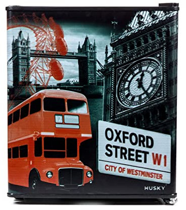 Husky HUS-EL195-HU London Mini Fridge