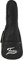 Fame Gigbag Ukulele Konzert Basic, Wetterfeste Nylonbeschichtung, Polsterung, Zusätzliche Accessoire-Tasche, Rucksack-Schnallen, Tragegriff, 63cm x 21cm x 7,5cm