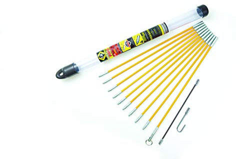 C.K T5419 Mightyrod Pro Toolbox Cable Rod Kit 3.3m
